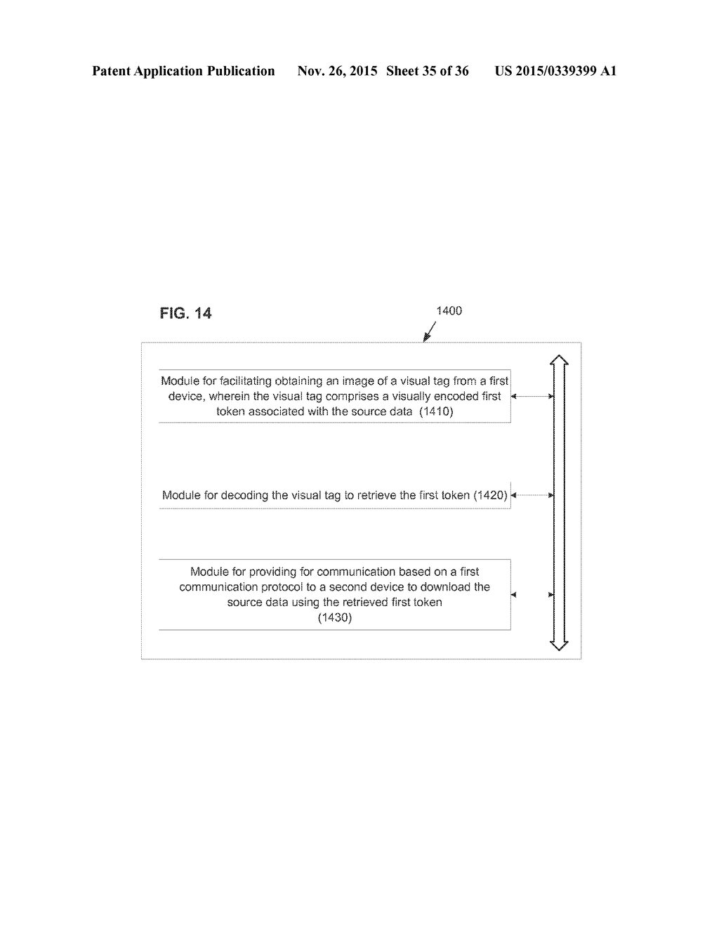 System and Method for Information Sharing Using Visual Tags - diagram, schematic, and image 36