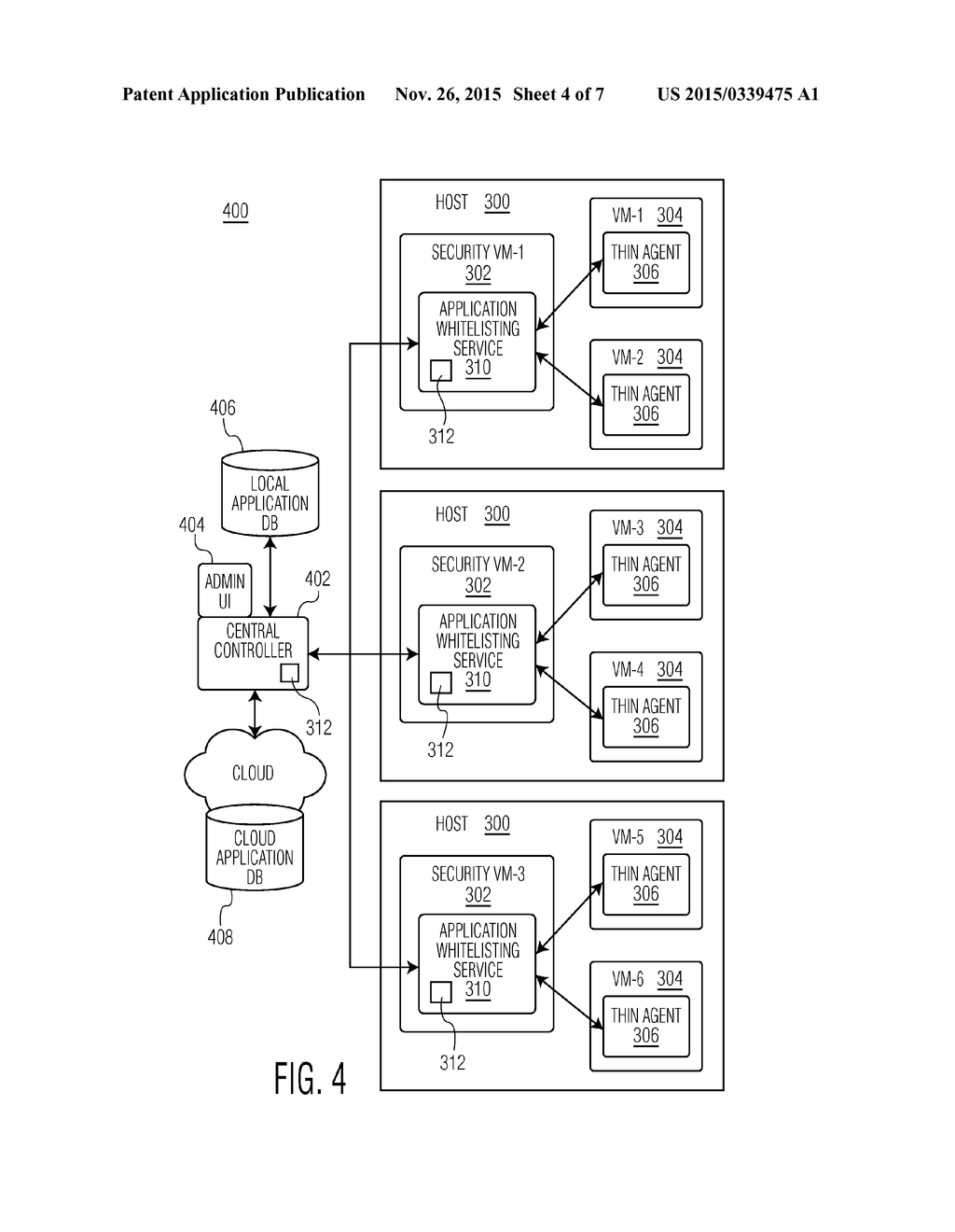 APPLICATION WHITELISTING USING USER IDENTIFICATION - diagram, schematic, and image 05