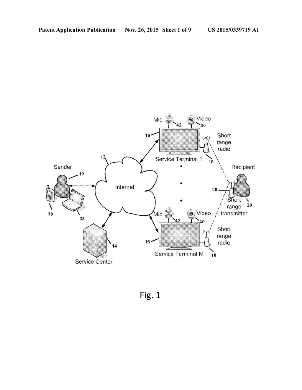 INTERACTIVE CONTENT DELIVERY SYSTEM AND APPARATUS WITH GLOBAL REACH     CAPABILITY - diagram, schematic, and image 02