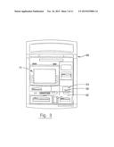 AUTOMATED BANKING MACHINE WITH NON-CONTACT READING OF CARD DATA diagram and image