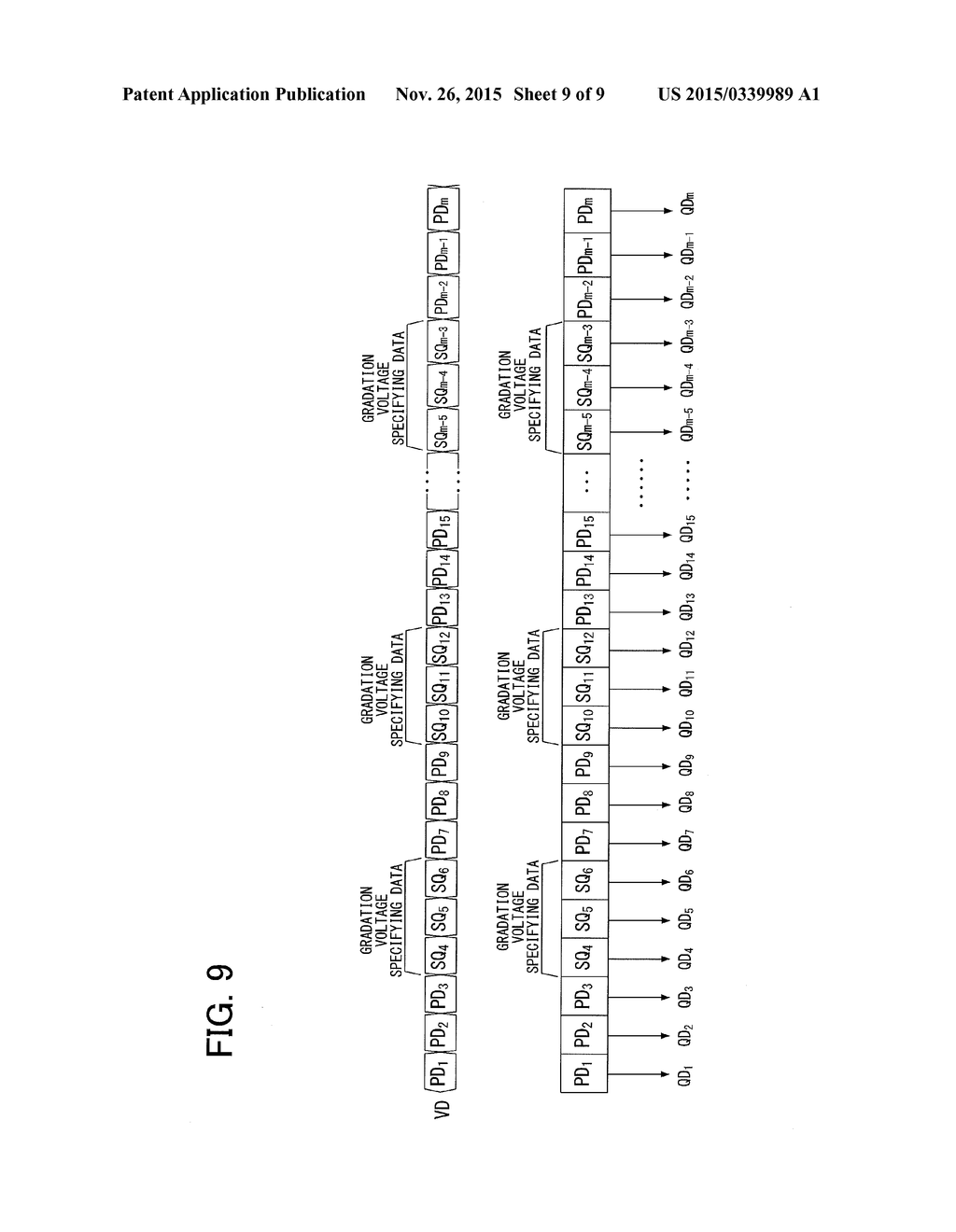 DISPLAY PANEL DRIVE DEVICE AND DISPLAY PANEL DRIVE METHOD - diagram, schematic, and image 10