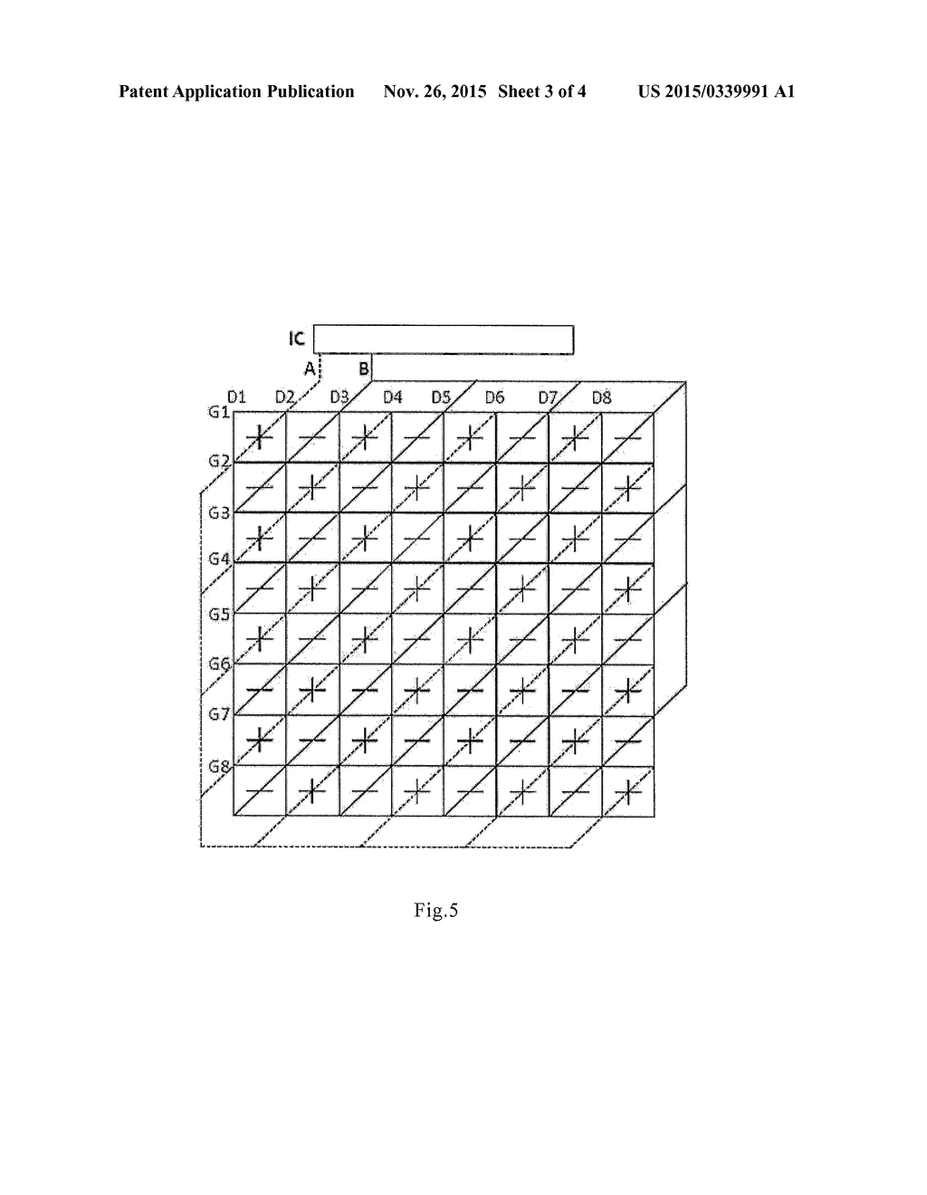 ARRAY SUBSTRATE, DRIVING METHOD THEREOF AND DISPLAY APPARATUS - diagram, schematic, and image 04