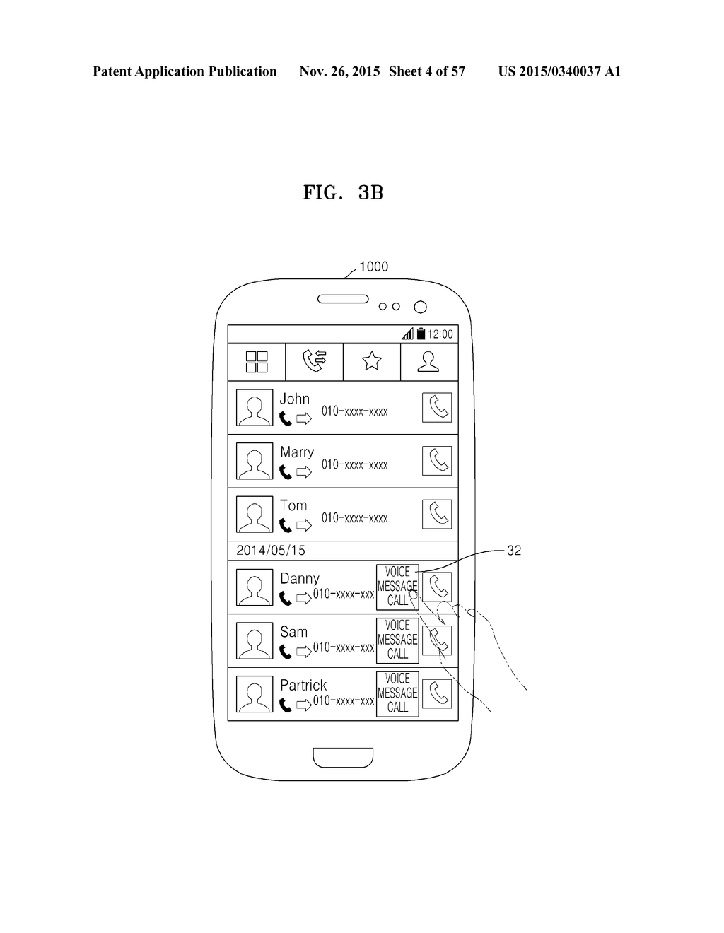 SYSTEM AND METHOD OF PROVIDING VOICE-MESSAGE CALL SERVICE - diagram, schematic, and image 05