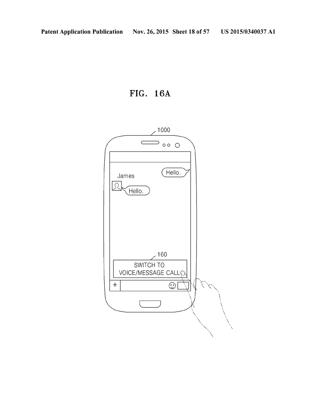 SYSTEM AND METHOD OF PROVIDING VOICE-MESSAGE CALL SERVICE - diagram, schematic, and image 19