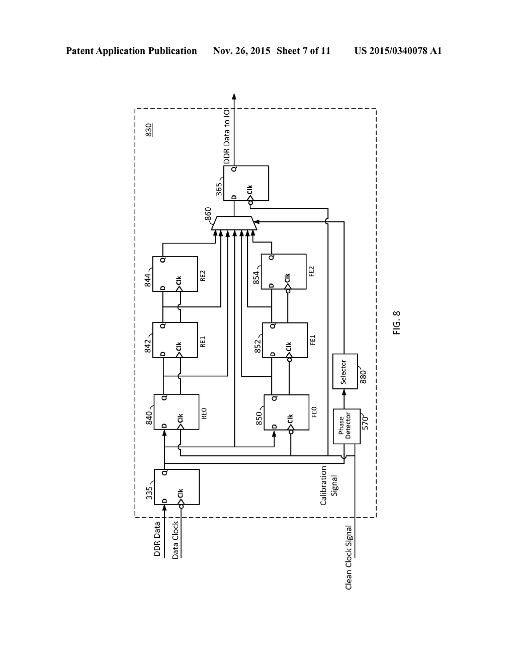 LOW LATENCY SYNCHRONIZATION SCHEME FOR MESOCHRONOUS DDR SYSTEM - diagram, schematic, and image 08