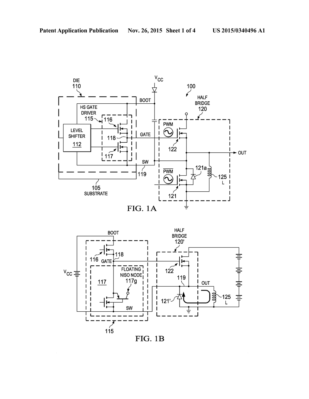 TRANSISTOR HAVING DOUBLE ISOLATION WITH ONE FLOATING ISOLATION - diagram, schematic, and image 02