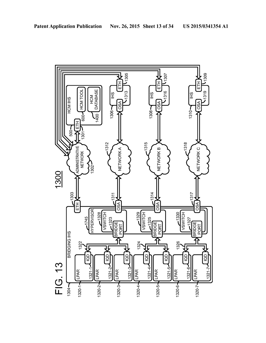 NETWORK RESOURCE MANAGEMENT SYSTEM UTILIZING PHYSICAL NETWORK     IDENTIFICATION FOR PRIVILEGED NETWORK ACCESS - diagram, schematic, and image 14