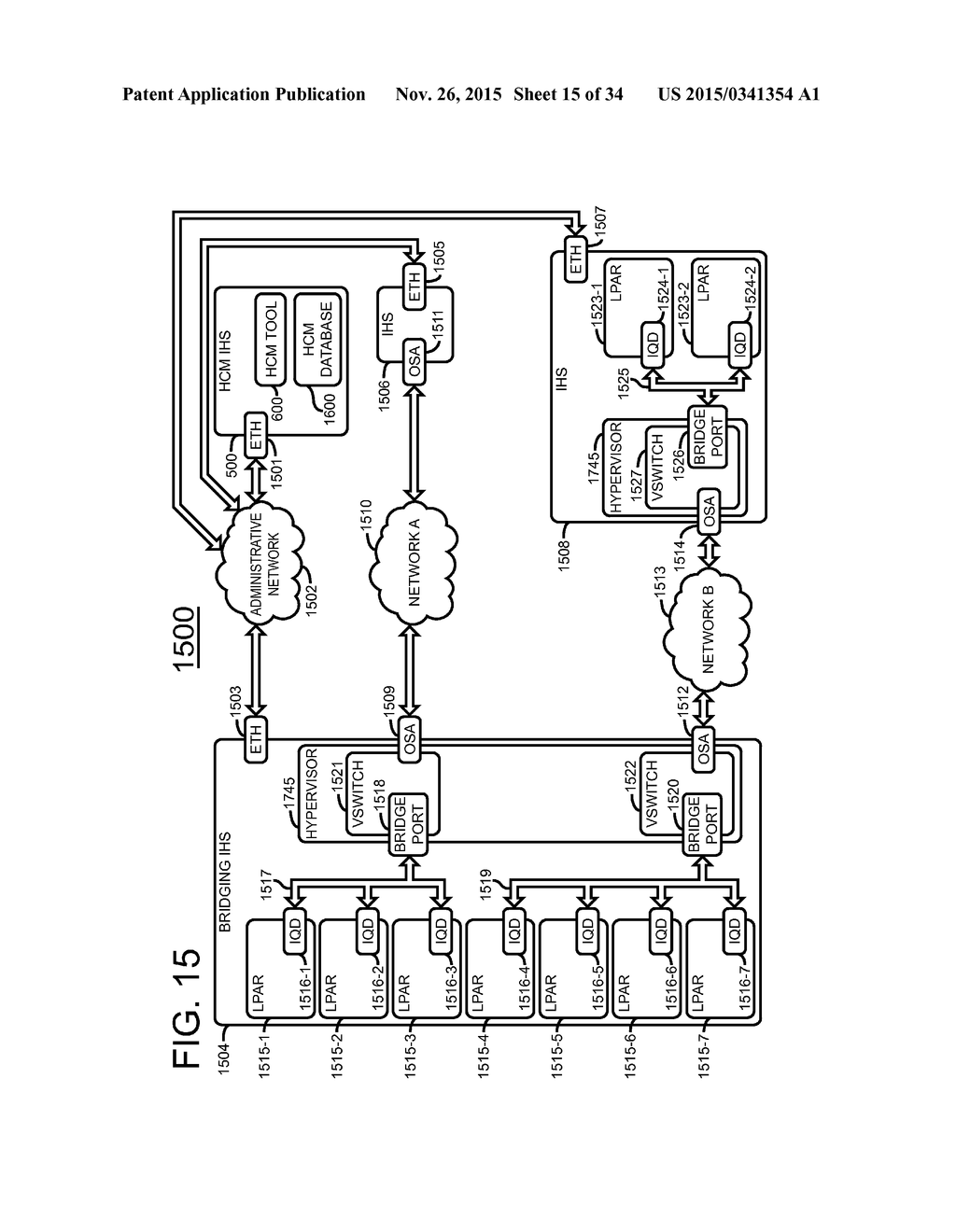 NETWORK RESOURCE MANAGEMENT SYSTEM UTILIZING PHYSICAL NETWORK     IDENTIFICATION FOR PRIVILEGED NETWORK ACCESS - diagram, schematic, and image 16