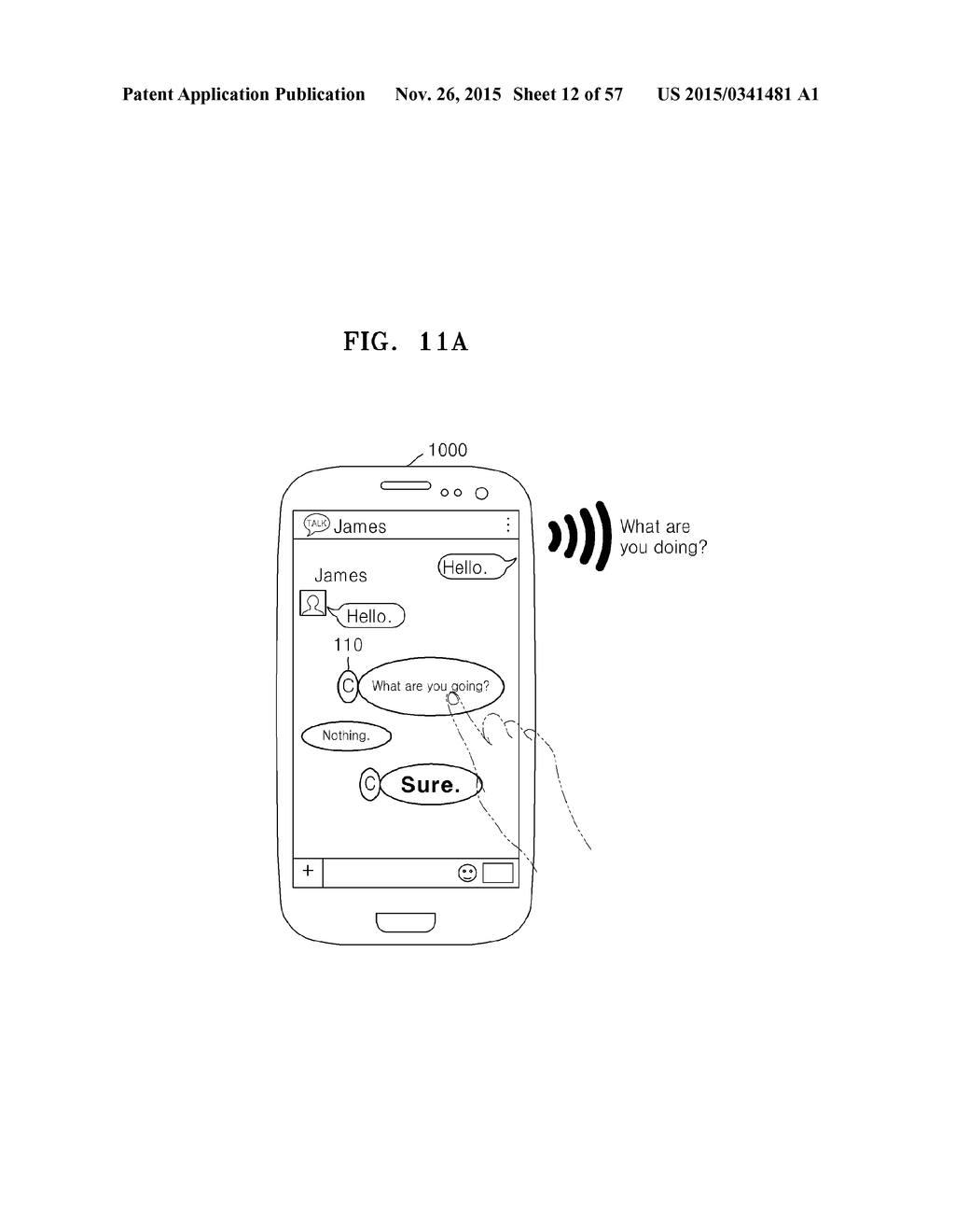 SYSTEM AND METHOD OF PROVIDING VOICE-MESSAGE CALL SERVICE - diagram, schematic, and image 13