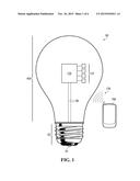 LIGHT BULB AND METHOD AND SYSTEM FOR USE IN CONFIGURING SAME diagram and image