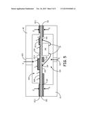 SYSTEMS FOR ENCAPSULATING A HYBRID ASSEMBLY OF ELECTRONIC COMPONENTS AND     ASSOCIATED METHODS diagram and image