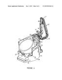 Apparatus for mounting a coconut for processing diagram and image