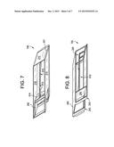 METHOD OF DISPLAYING ELECTRONIC VAPING DEVICE, DISPLAY PACKAGES WITH     DIVIDER, BLANKS FOR FORMING DISPLAY PACKAGE FOR CONTAINING ELECTRONIC     VAPING DEVICE, AND METHOD OF MANUFACTURING DISPLAY PACKAGE FOR ELECTRONIC     VAPING DEVICE diagram and image