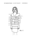 Self-measuring garment diagram and image