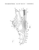 ARTICLE OF FOOTWEAR WITH INNER AND OUTER MIDSOLE LAYERS diagram and image