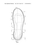 ARTICLE OF FOOTWEAR WITH INNER AND OUTER MIDSOLE LAYERS diagram and image