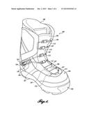 SINGLE-REEL ZONAL LACING SYSTEM FOR WINTER SPORTS BOOTS diagram and image