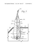 SELF-STANDING CONTAINER FOR PRE-SOAKING GRILLING PLANK diagram and image