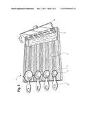 CUTTING SURFACE WITH INTEGRATED MEASURING RECEPTACLES diagram and image