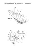 Informative System Using and Instrumented and Connected Hairbrush diagram and image