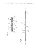 ABSORBENT CORE WITH CURVED AND STRAIGHT ABSORBENT MATERIAL AREAS diagram and image