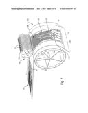 ABSORBENT CORE WITH CURVED AND STRAIGHT ABSORBENT MATERIAL AREAS diagram and image