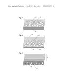 UNITARY ABSORBENT STRUCTURES COMPRISING AN ABSORBENT CORE AND/OR AN     ACQUISITION AND DISPERSION LAYER FOR ABSORBENT ARTICLES diagram and image