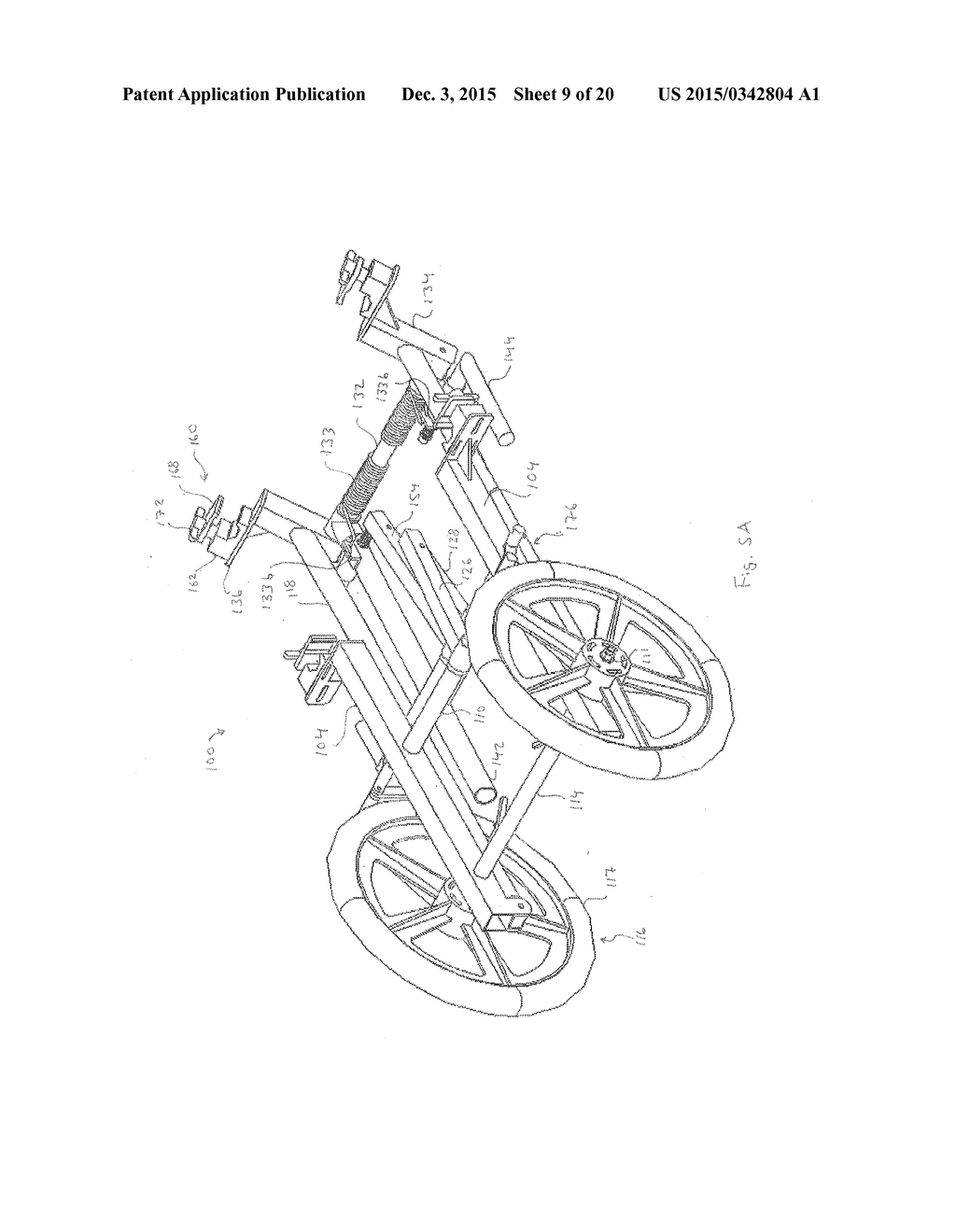 FOLDABLE STRETCHER TROLLEY - diagram, schematic, and image 10