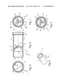 UNIDIRECTIONAL VALVE FOR PRESSURIZED CONTAINERS diagram and image