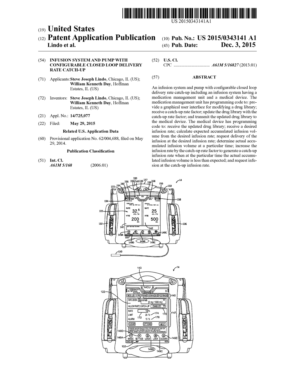 INFUSION SYSTEM AND PUMP WITH CONFIGURABLE CLOSED LOOP DELIVERY RATE     CATCH-UP - diagram, schematic, and image 01