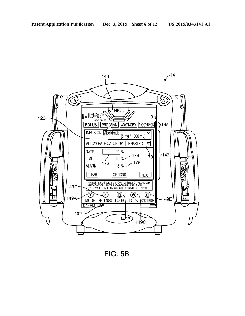 INFUSION SYSTEM AND PUMP WITH CONFIGURABLE CLOSED LOOP DELIVERY RATE     CATCH-UP - diagram, schematic, and image 07