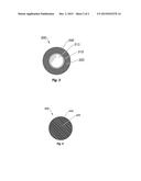 THERMOPLASTIC ELASTOMER COMPOSITES FOR STIFF CORE GOLF BALLS AND METHOD     FOR MAKING SAME diagram and image