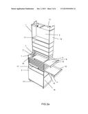 Modular parcel terminal and method for sending parcels diagram and image