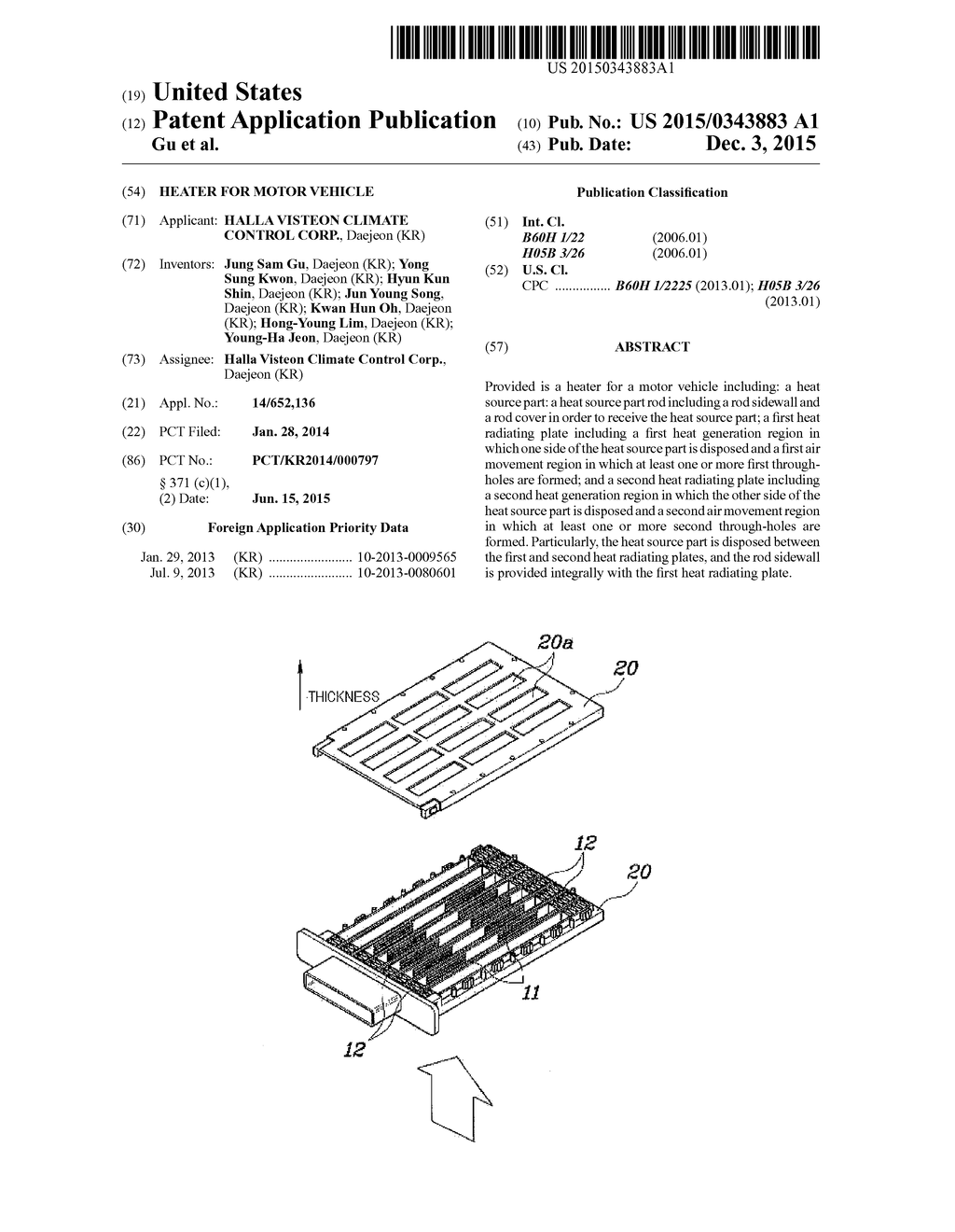 HEATER FOR MOTOR VEHICLE - diagram, schematic, and image 01