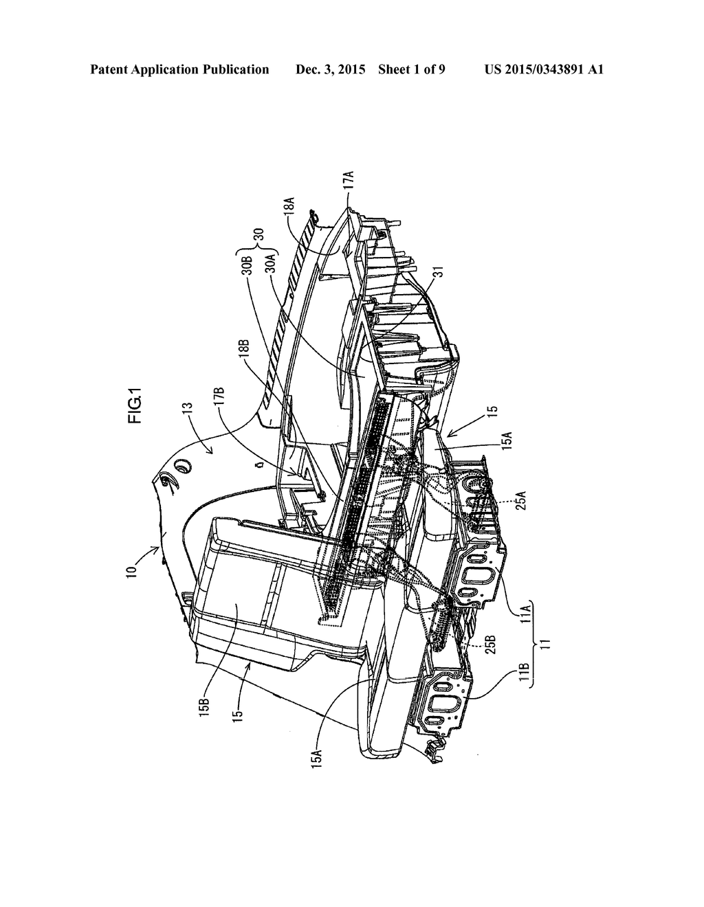 EXHAUST STRUCTURE FOR VEHICLE - diagram, schematic, and image 02