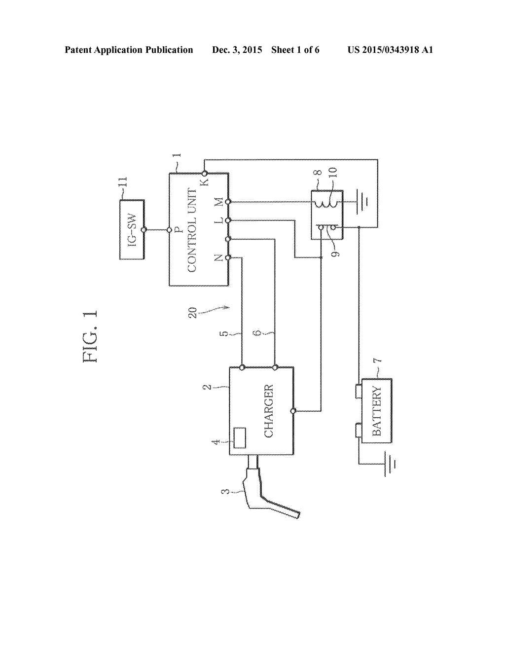 FAULT DIAGNOSTIC DEVICE FOR VEHICLE CHARGING SYSTEM - diagram, schematic, and image 02