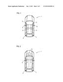 MOTOR VEHICLE HAVING A CAMERA MONITORING SYSTEM diagram and image