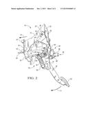 ADJUSTABLE BRAKE PEDAL SYSTEM diagram and image