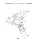 HINGE ASSEMBLY FOR FOLDING STROLLER diagram and image