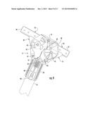 HINGE ASSEMBLY FOR FOLDING STROLLER diagram and image