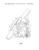 HINGE ASSEMBLY FOR FOLDING STROLLER diagram and image