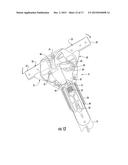 HINGE ASSEMBLY FOR FOLDING STROLLER diagram and image