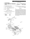 Stepper Exercise Scooter diagram and image