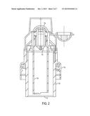 INGREDIENT DISPENSING CONTAINER CAP WITH DRINK THROUGH PASSAGE diagram and image