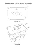 PACKAGE WITH CARRYING HANDLE AND BLANK FOR FORMING THE HANDLE diagram and image