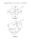 PACKAGE WITH CARRYING HANDLE AND BLANK FOR FORMING THE HANDLE diagram and image