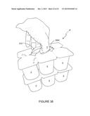 PACKAGE WITH CARRYING HANDLE AND BLANK FOR FORMING THE HANDLE diagram and image