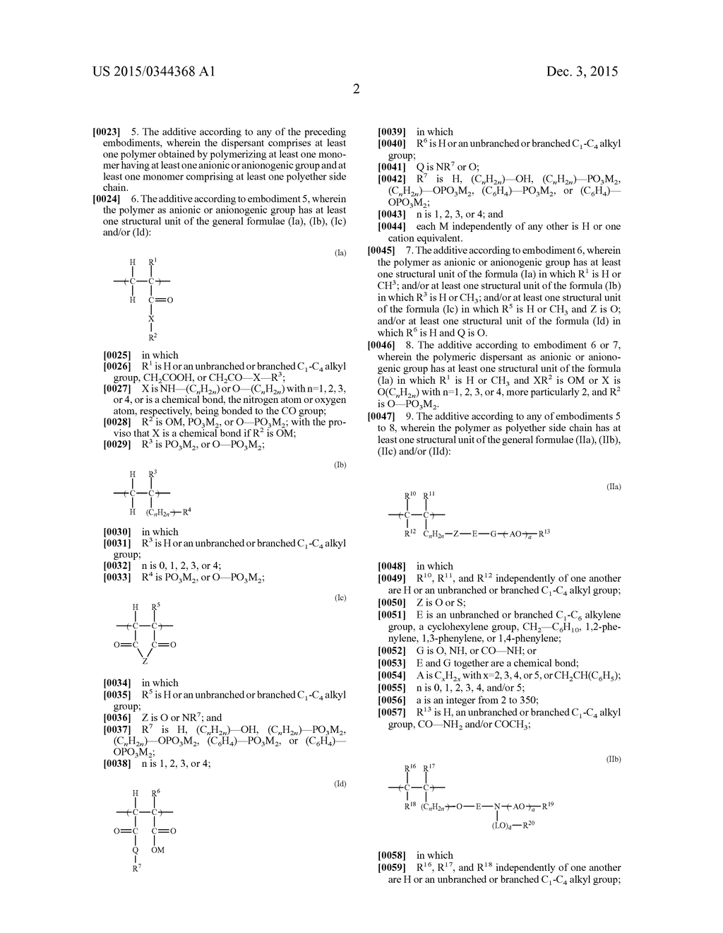 ADDITIVE FOR MASSES THAT SET HYDRAULICALLY - diagram, schematic, and image 03