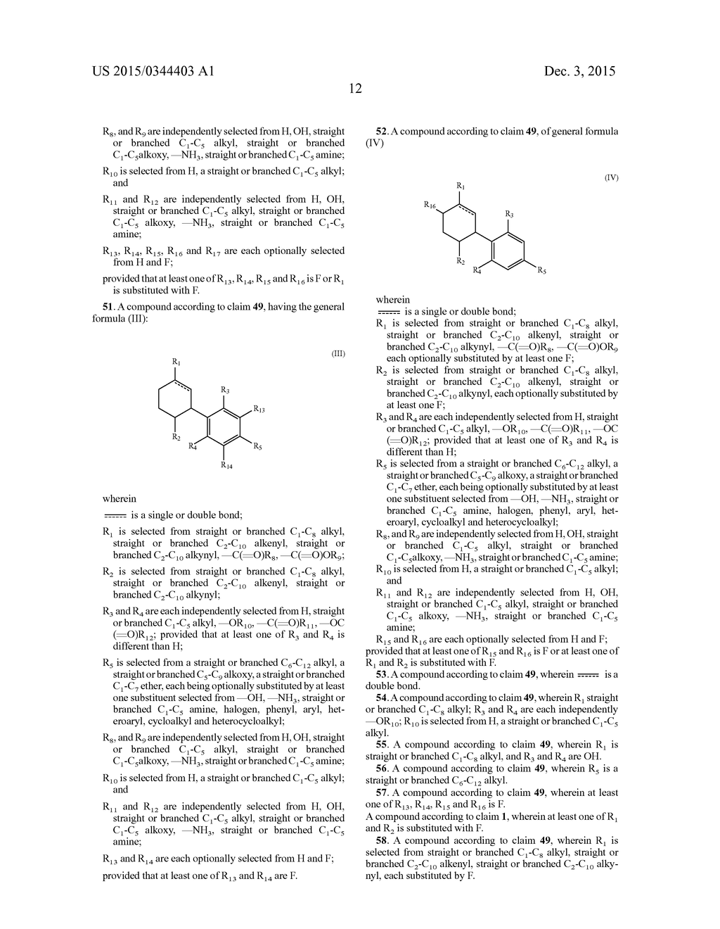 FLUORINATED CBD COMPOUNDS, COMPOSITIONS AND USES THEREOF - diagram, schematic, and image 19