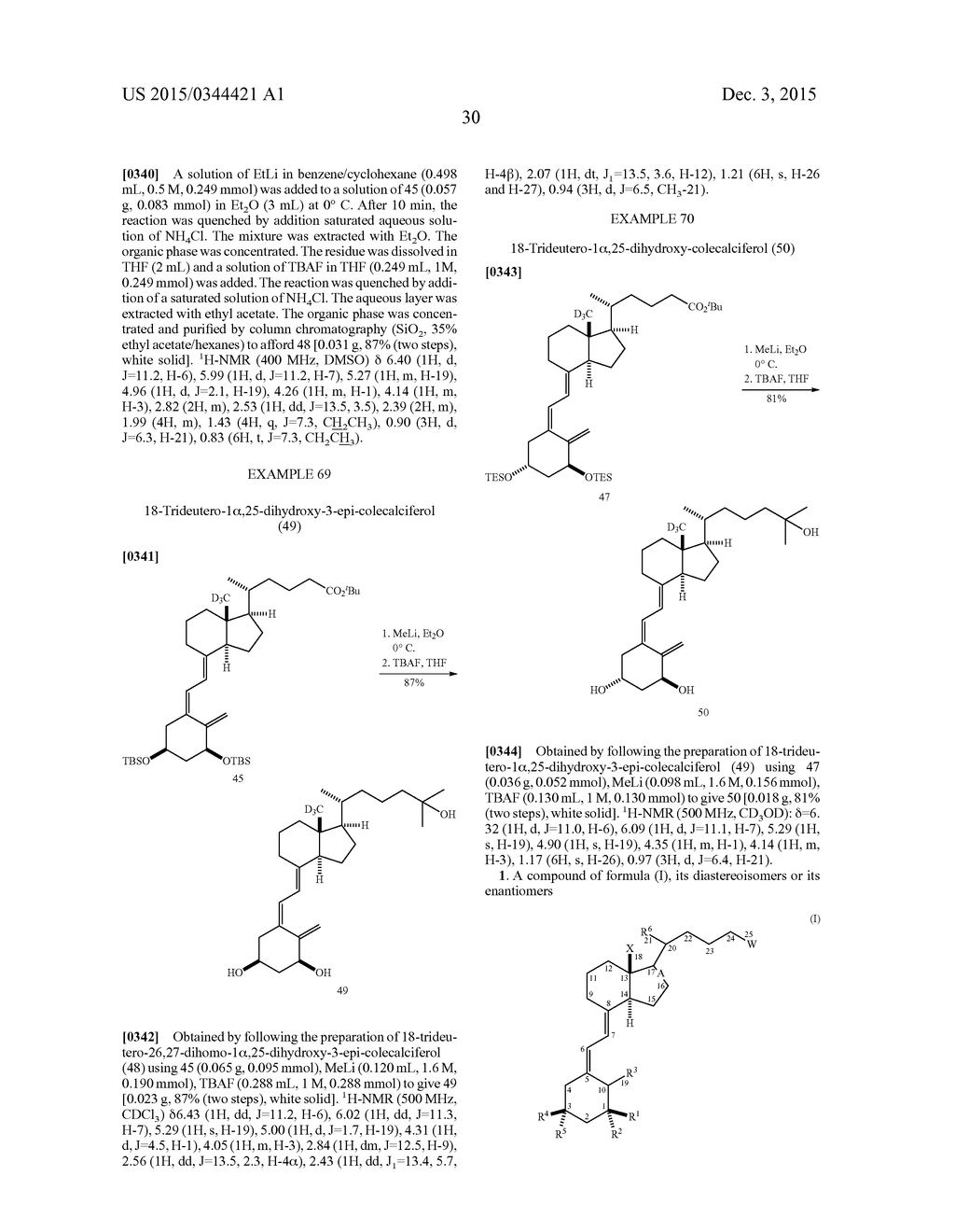 Versatile and Functionalised Intermediates for the Synthesis of Vitamin D     and Novel Vitamin D Derivatives - diagram, schematic, and image 31